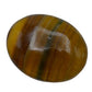 Amazing Gemstone Fluorite Palm Stone - Pocket Massage Worry Stone For Natural Body Chakra Balancing, Reiki Healing And Crystal G