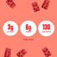 SmartSweets Cinnamon Bears Gummy Candy, Low Sugar, Gluten-Free, 1.8oz (Pack of 14)