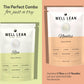 Well Lean Organic Konjac Noodles & Rice - 2-Pack Trial - Low Carb, Keto-Friendly, Plant-Based - 100% Usda Organic Shirataki - He