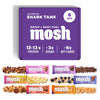 MOSH Variety Pack Keto Protein Bars, High Fiber, Low Carb, Gluten Free, High Protein, Brain Healthy Snack with Ashwagandha, Lion