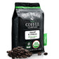 The Bean Organic Coffee Company Water Processed DECAF IL Chicco (Traditional Italian Roast), Dark Roast, Whole Bean Coffee, 16-O