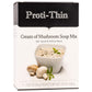Proti-Thin High Protein Cream Of Mushroom Soup, Gluten-Free, 15G Protein, Low Calorie, Low Carb, Low Fat, No Gluten Ingredients, Healthy Instant Diet Soup Mix, Keto Friendly, Ideal Protein Compatible,1 Pack Of 7 Servings