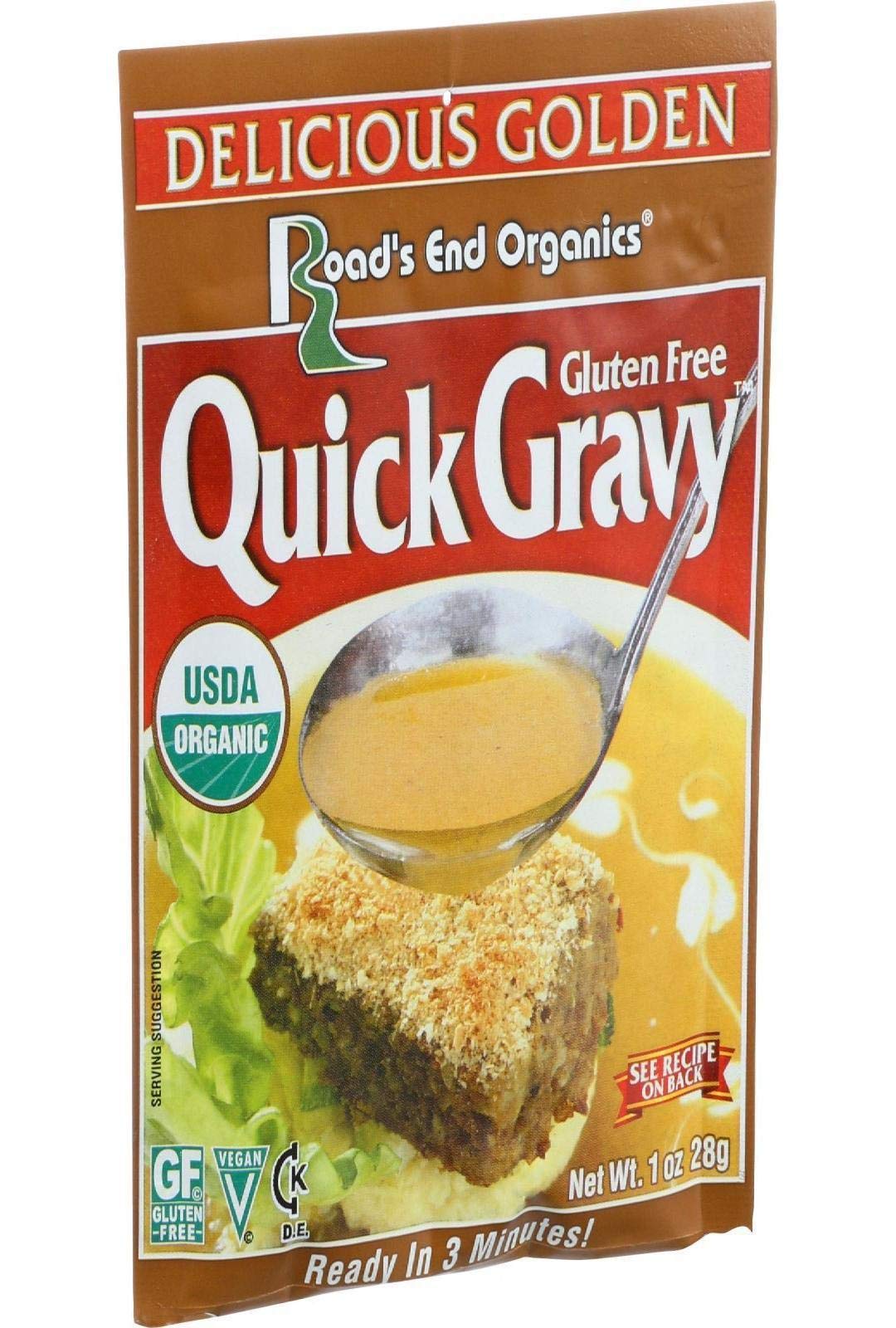 ROADS END ORGANICS Organic Golden Gravy Mix, 1 OZ