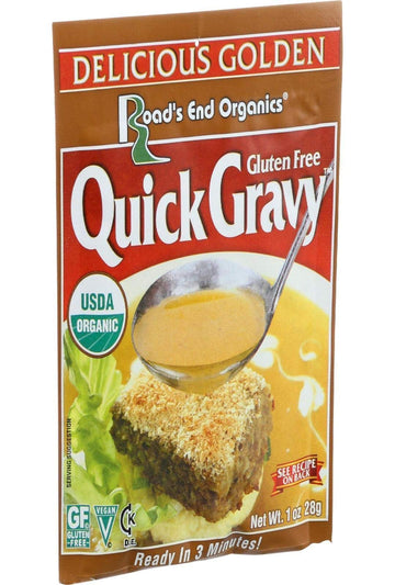 ROADS END ORGANICS Organic Golden Gravy Mix, 1 OZ