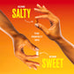 Skinnydipped Salty + Sweet Maple Almond Crunch, Healthy Snack, Plant Protein, Gluten Free, 4 Oz Resealable Bags, Pack Of 5