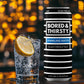Bored & Thirsty Sparkling Water with Electrolytes, 16 Fl Oz, 12 Pack, 100% Recyclable Aluminum Cans