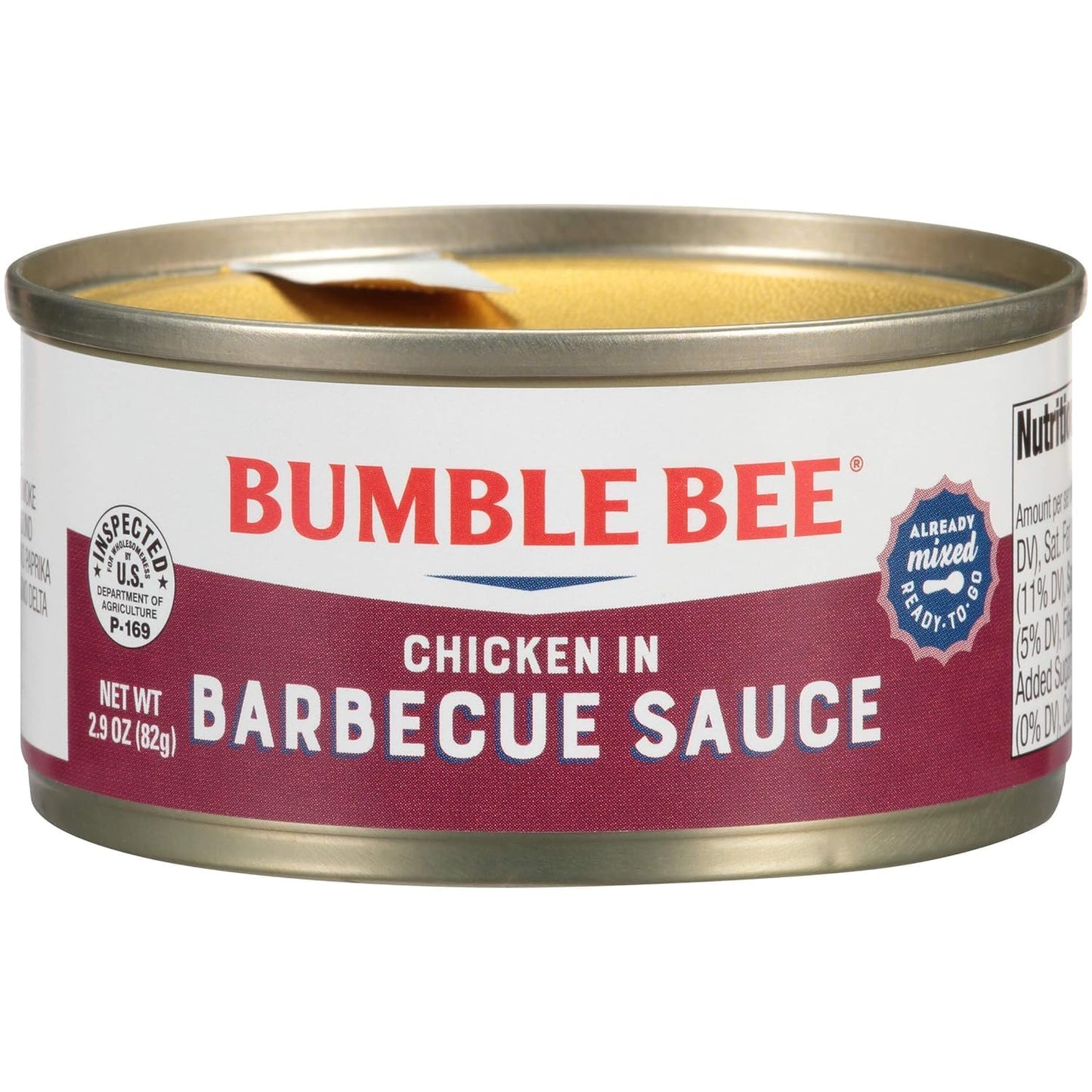 Bumble Bee Snack on the Run BBQ Chicken Salad with Crackers Kit, 3.5 oz (Pack of 12) - Ready to Eat, Spoon Included - Shelf Stab