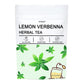 TZTZBOM - Lemon Verbena Tea - 2g x 50 Count - Premium Lemon Tea Bags For Digestion Support & Relaxation - Natural Cut & Sifted L