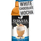 Syruvia Sugar-Free White Chocolate Mocha Coffee Syrup - 25.4 fl oz. Premium Coffee Flavoring Syrup. 0 Calories, Kosher, and Glut