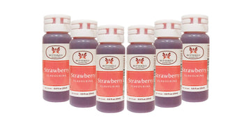 Butterfly Flavoring Extract Paste, 25 Ml (Strawberry, Pack Of 6)