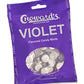 Choward's Violet Mints Candy Bag - Bold Flavor, Nostalgic Vintage Treat, 3 Pack of 49 Individually Wrapped Mints for Snacks & Gifting