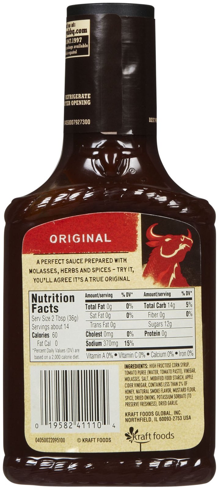 Bull'S Eye Original Barbecue Sauce - 18 Oz - 3 Pk