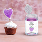 Colaele Purple Edible Glimmer Powder Glitter, Food-Grade Luster Dust, 5 grams