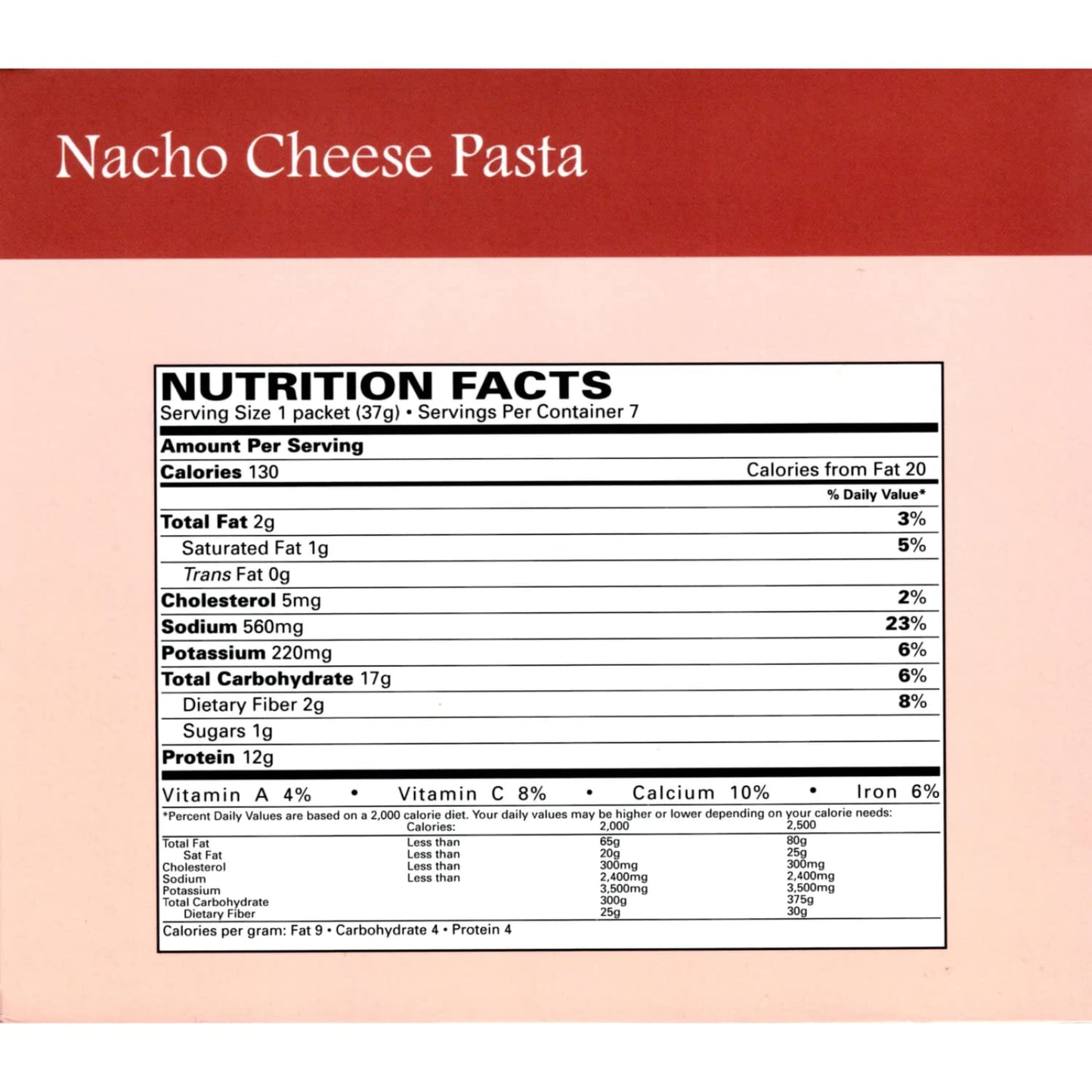 Dptg - Nacho Cheese Protein Pasta, Low Calorie, Low Carb, Low Fat, High Protein Dinner, Aspartame Free, Bariatric Food, Keto Pas