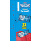 Rice Krispies Treats Mini Marshmallow Cereal Bars, Holiday Snacks, Snack Bars, Original with Holiday Sprinkles, 12.4oz Box (32 B