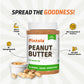 Pintola All Natural Peanut Butter (Creamy) (1Kg (Pack Of 1)) | Unsweetened | 30G Protein | Non Gmo | Gluten Free | Cholesterol Free