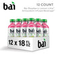 Bai Antioxidant Water Beverage, Raspberry Lemon Lime, Vitamin C, 18 Fl Oz Bottle, 12 Pack - No Artificial Sweeteners