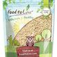 Food to Live Jasmine Brown Rice, 5 Pounds - Whole-Grain and Long-Grain Thai Rice, Vegan, Kosher, Bulk. Higher in Fiber than Whit