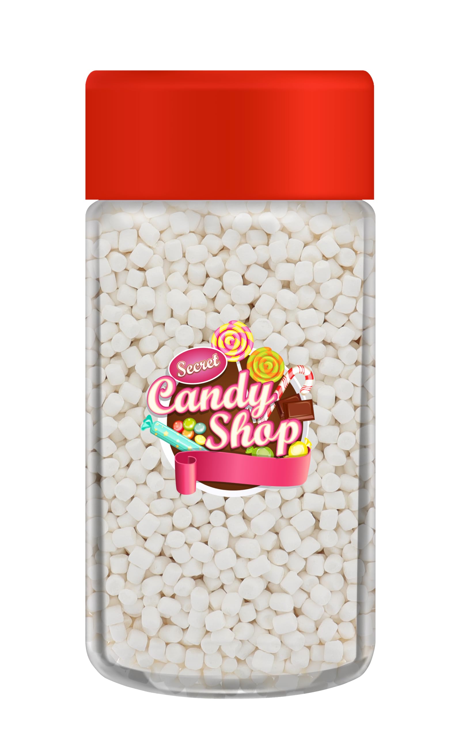 Candy Shop Premium Mini Dehydrated Marshmallows Bits (Vanilla) (1.2Oz)