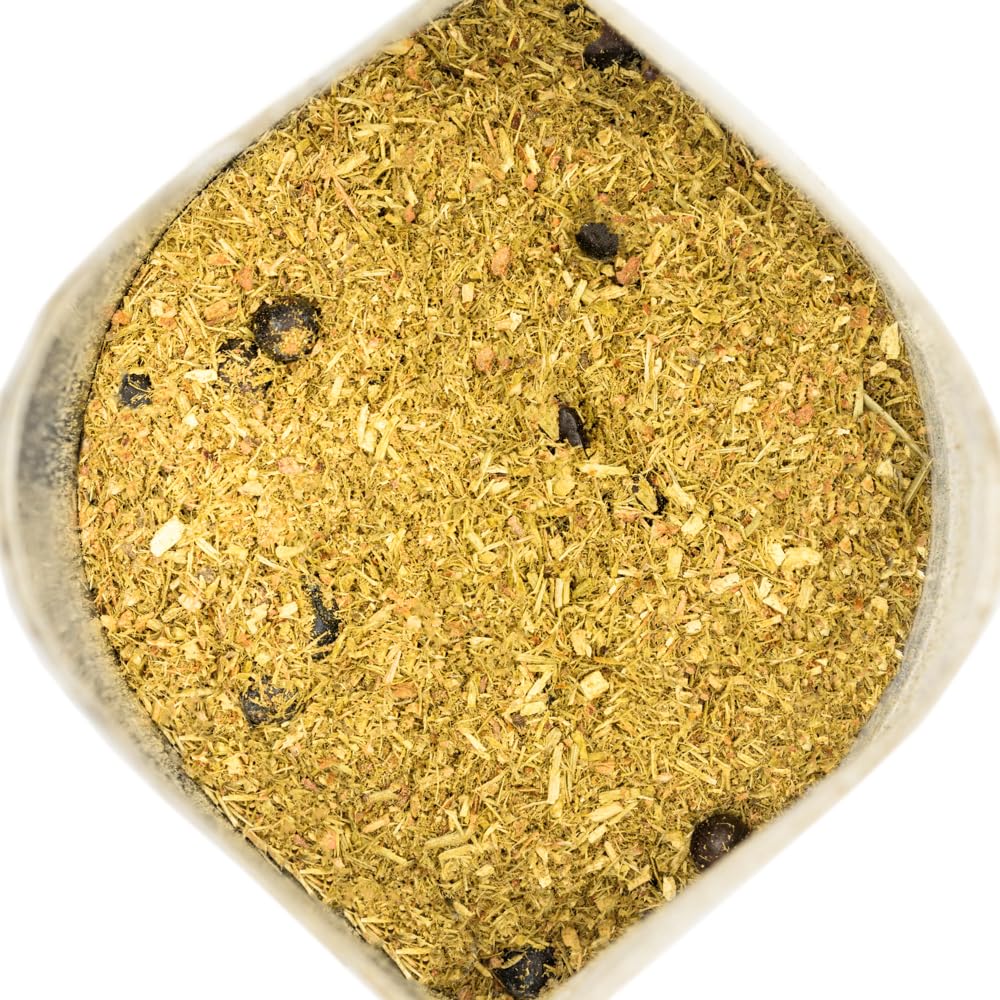 Siberian Green Pine Needle Tea Loose Powder with Juniper Berries 200g (7.05oz) Wild Harvested Pinus Sibirica Juniperus