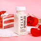Sentovac White Pearl Sugar Sprinkles Edible Cake Decorating Pearl Candy Sprinkles Cookie Cake Cupcake Topper Baking Decorations Halloween Christmas Valentines Wedding Supplies