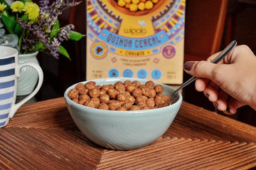 Wipala, Quinoa Cereal With Chocolate & Panela, 7 Oz Bag - Organic, Vegan, Gluten Free, Non Gmo, Healthy Cereal I Plant Based Pro