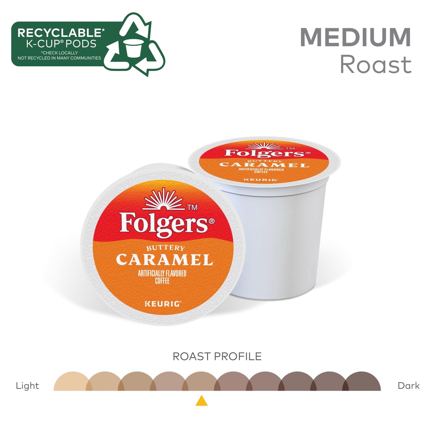 Folgers Gourmet Selections Caramel Drizzle K-Cups (24 Count)