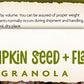 Natures Path Organic Granola Cereal, Pumpkin Seed + Flax, 11.5 Ounce Box (Pack Of 6)