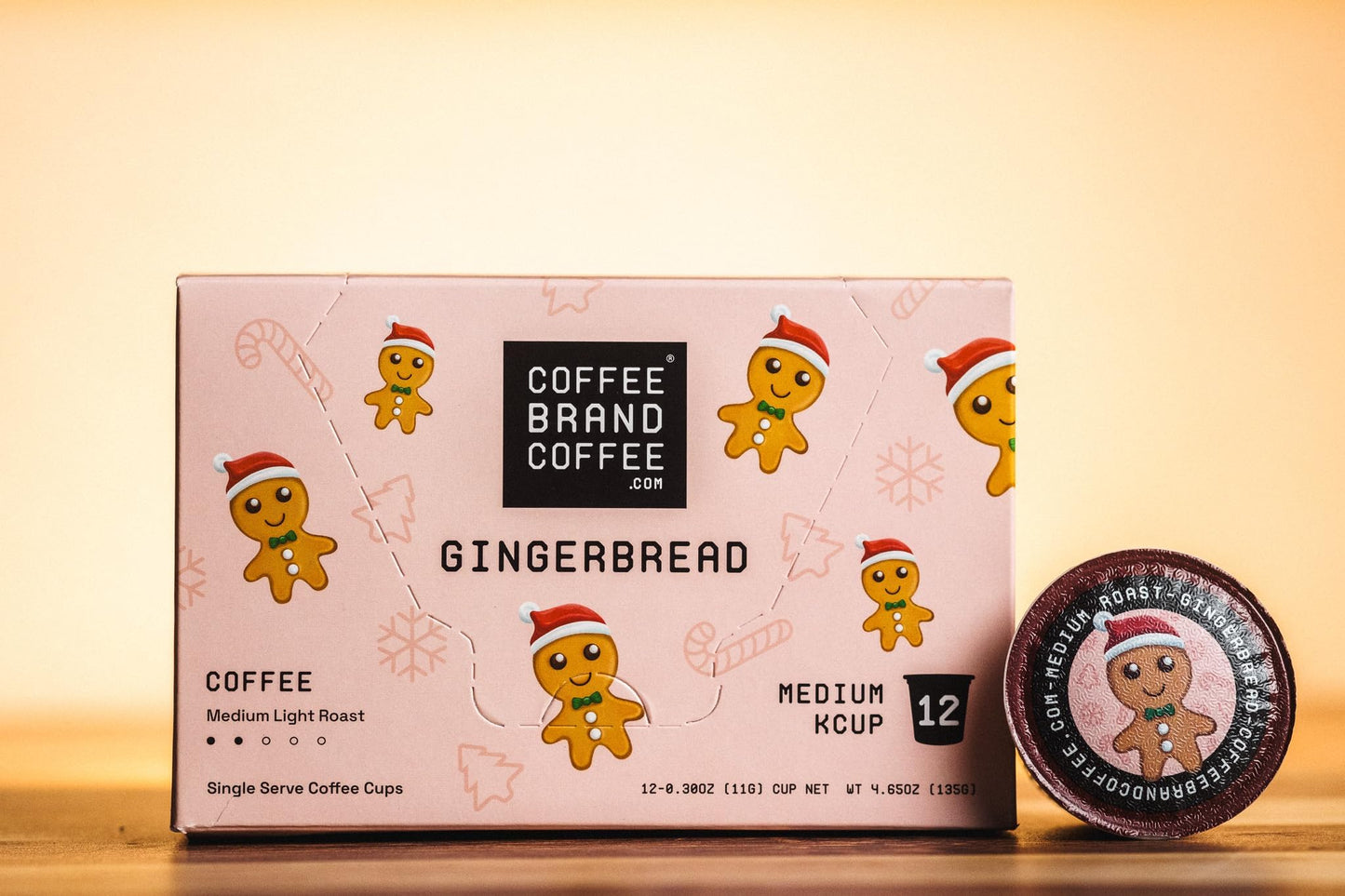 Coffee Brand Coffee Sweetness Of Freshly Baked Gingerbread Flavored Coffee Kcups | Flavored Medium Light Roast Features Cinnamon