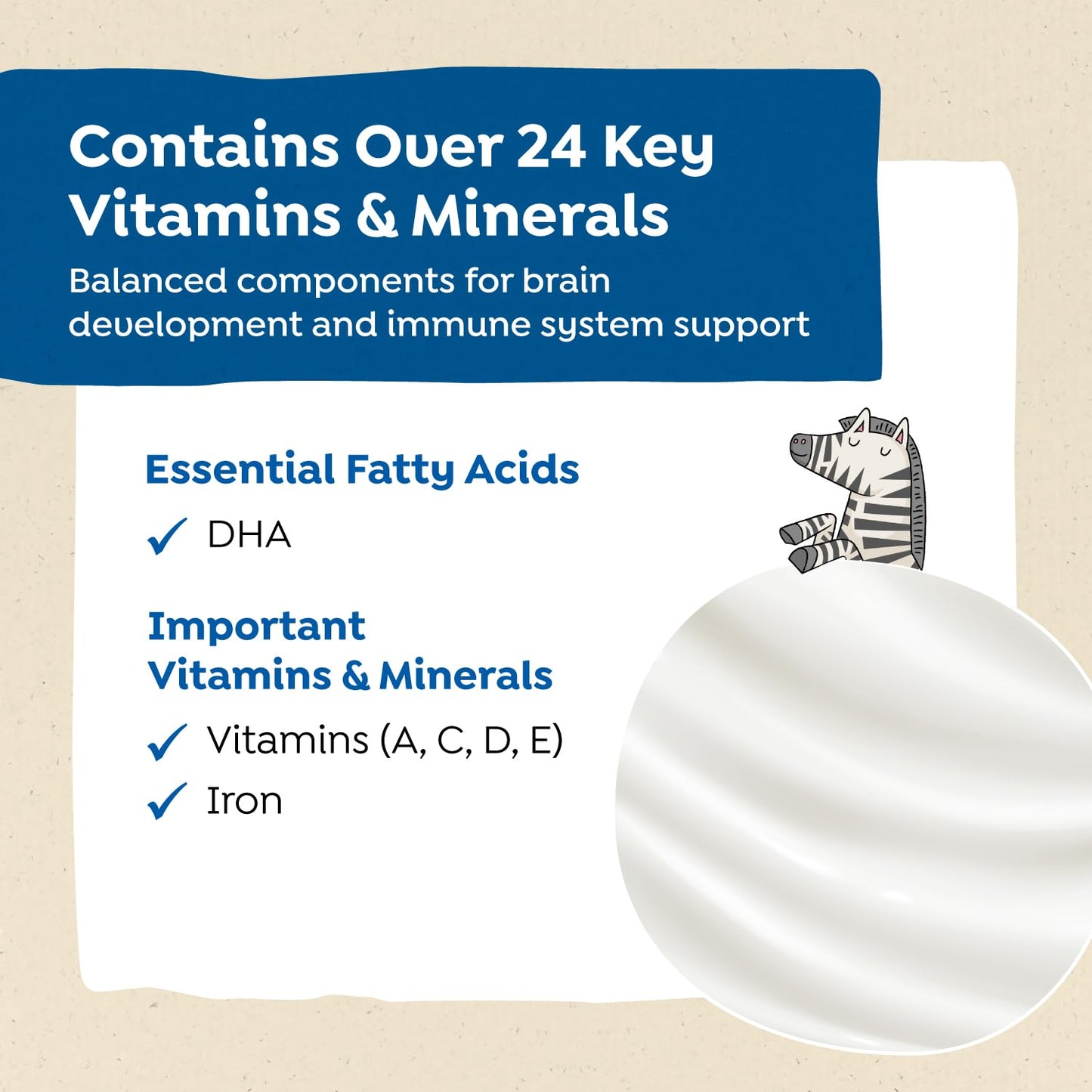 Holle Toddler Nutritional Drink, Non-GMO Cow Milk-Based Gentle Formula, for Kids 12-36 Months, 14 oz