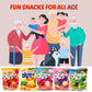 COELO Assorted Gummy Candy 67g x 5 Packs - 5 Flavors, Soft Chewy  , K-Food Snack