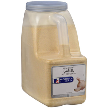 McCormick Culinary Granulated Garlic Powder, Coarse-Ground, 7.25 lb Container