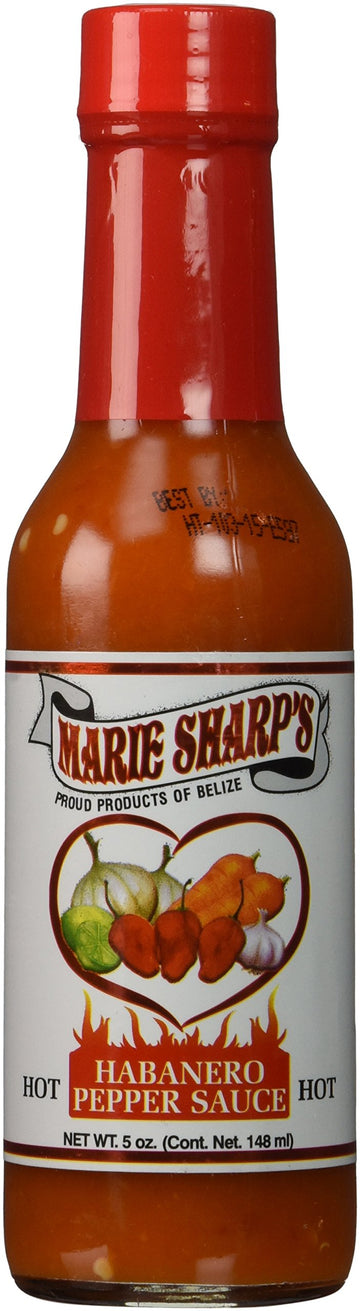 Marie Sharp'S Hot Habanero Pepper Sauce, 5 Oz