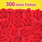 Buha Sweets Swedish Mini Red Fish Gummy Candy - Soft & Chewy, Fruity Flavor, 1.12 lb Bulk Bag