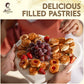 Pasticceria Matilde Vicenzi Millefoglie D'Italia Assorted Pastries - 13.75 oz - Vanilla, Apricot, Chocolate & Raspberry Cookies