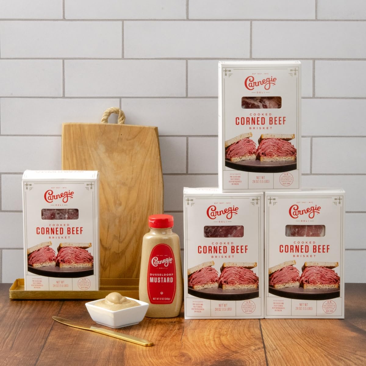 Carnegie Deli New York Mega Sliced Deli Meat Bundle | 6 Lbs (Corned Beef)