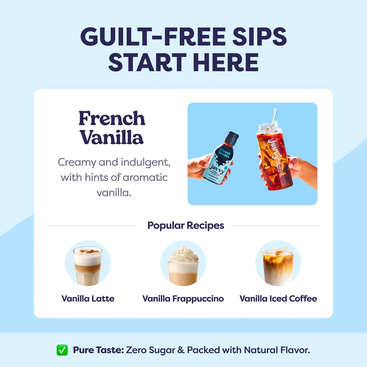 Coffee Concentrate - Cold Brew Coffee, Perfect For Hot Or Iced Instant Coffees, Hot Drinks, Cold Brew Concentrate - French Vanil