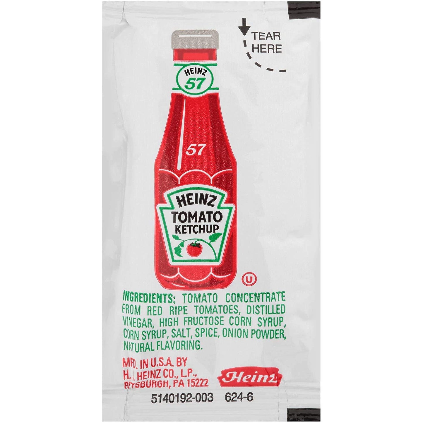 Concession Essentials Ketchup and Mustard Condiment Packets, 100 Total (50 Each Flavor) - Perfect for Events and Gatherings
