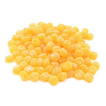 Candy Retailer Gummy Sour Buttons Candy (1 Lb, Peach)