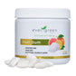 Evergreen Sweets Chewing Gum - Sugar-Free, Vegan - Tropical Fruit - 100 Pieces Jar