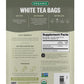 Fgo Organic White Tea, Eco-Conscious Tea Bags, 100 Count
