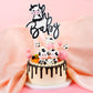 Pinkunn 13 Pcs Cow Baby Cake Topper Farm Cake Decor Cow Cake Decorations With Cow Miniature Figurines Animal Birthday Party For