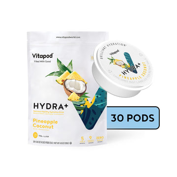 Vitapod Hydra+ Electrolyte Powder Packets – Sugar Free Instant Hydration Drink – 30 Count