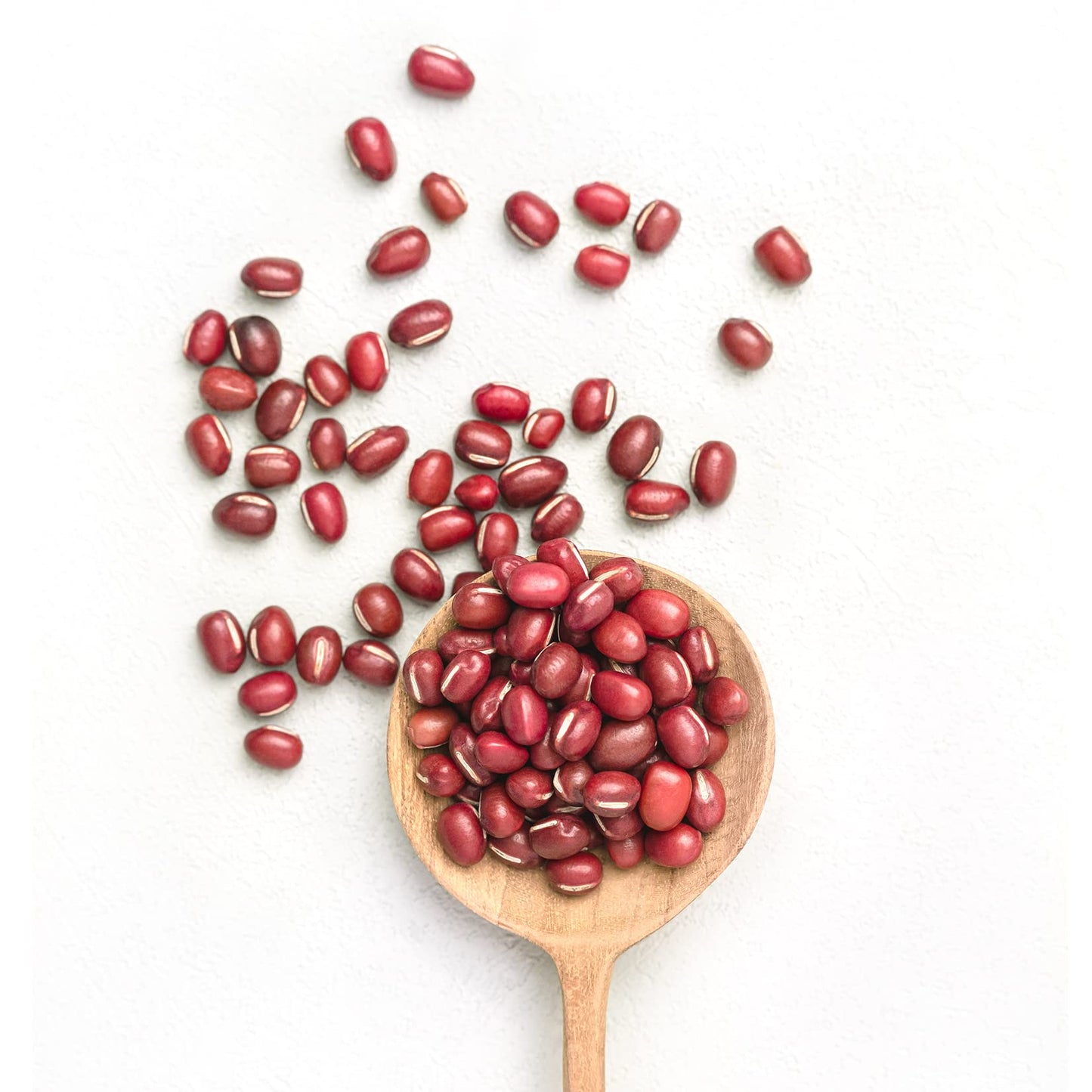 Rom America Whole Raw Dried Adzuki Red Beans, Natural Red Mung Bean Azuki Aduki For Soups, Salads, Japanese Desserts, Sweet Kore