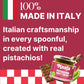 Manja Italian Pistachio Spread - Gluten Free, No Preservatives, 10.58oz (300g)