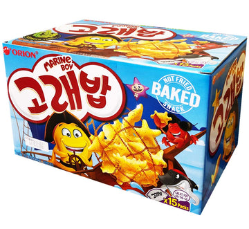Orion Baked Marine Boy Sea Creatures Shaped Sharing Box ???, ??? 1 Pack (Seaweed Gift Box)