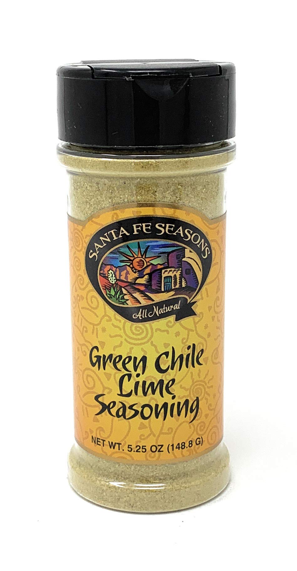 Santa Fe Seasons Green Chile Lime Seasoning, 5.25 Ounce, Pack of 1