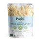 POSHI Riced Cauliflower | All Natural, Fully Cooked, Ready to Eat, Non-GMO, Low Calorie + Carb, Gluten Free, Vegetable Rice, Mea