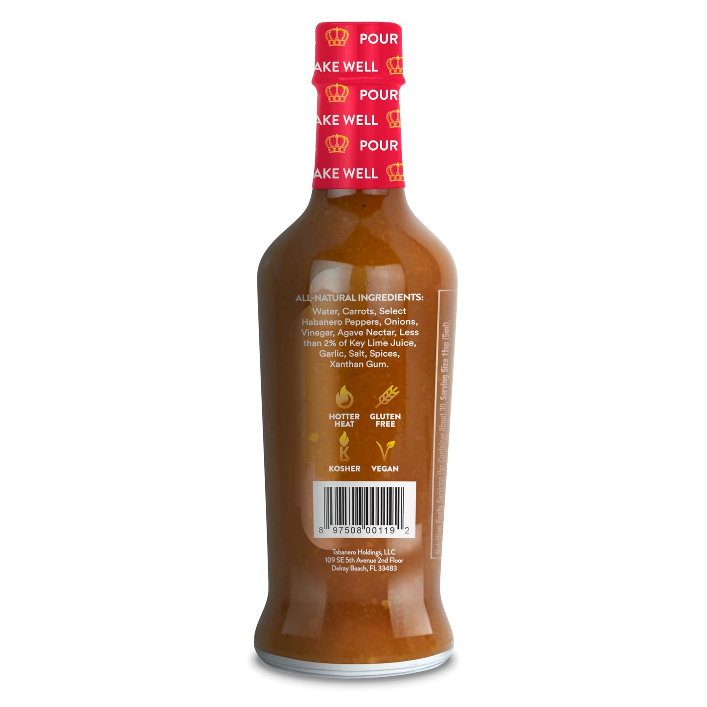 Extra Hot Hot Sauce By Tabaero, Gourmet Hot Sauce Gift, Fiesta Party Favors, All Natural, Gluten Free, Low Sodium, Vegan, Kosher