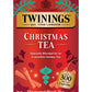 Twinings Christmas Black Tea Individually Wrapped Bags, 20 Count (Pack Of 6), Aromatic Cinnamon & Clove, Caffeinated, Enjoy Hot Or Iced